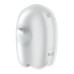 Вакуумный клиторальный стимулятор с вибрацией Satisfyer Glowing Ghost White, светится в темноте - Фото №4