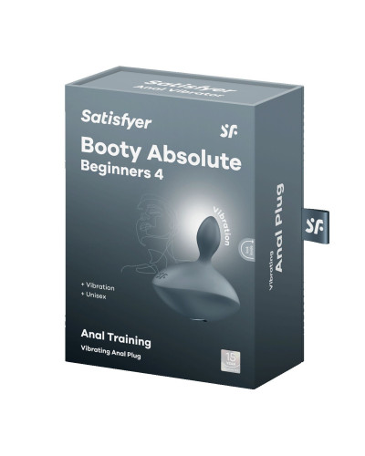 Анальна вібропробка Satisfyer Booty Absolute Beginners 4, для початківців, ввідна частина 3 см - Фото №6