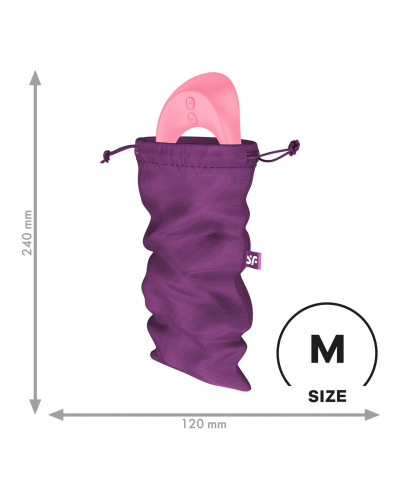 Мішечок для зберігання іграшок Satisfyer Treasure Bag M Violet - Фото №1