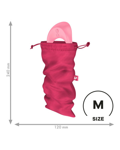 Мішечок для зберігання іграшок Satisfyer Treasure Bag M Pink - Фото №1