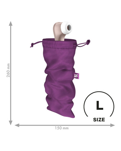 Мешочек для хранения игрушек Satisfyer Treasure Bag L Violet - Фото №1