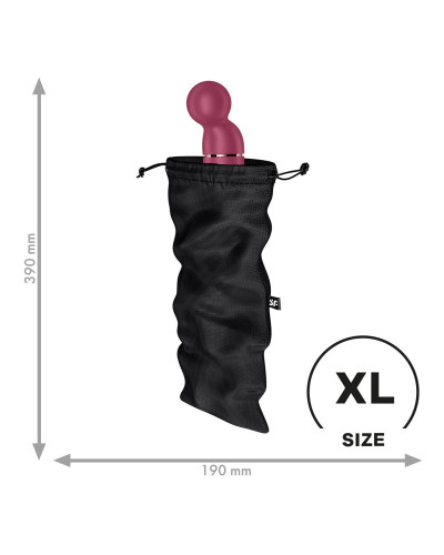 Мешочек для хранения игрушек Satisfyer Treasure Bag XL Black - Фото №1