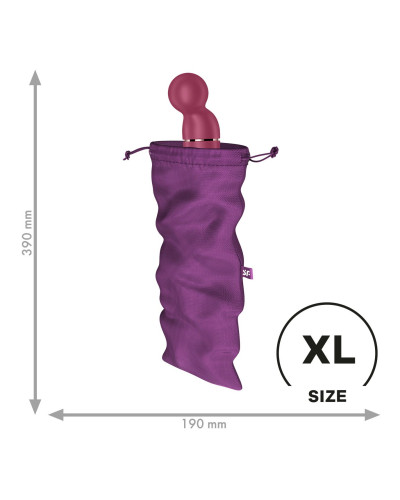 Мішечок для зберігання іграшок Satisfyer Treasure Bag XL Violet - Фото №1