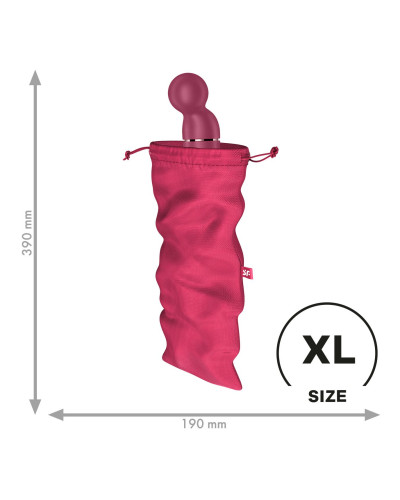Мішечок для зберігання іграшок Satisfyer Treasure Bag XL Pink - Фото №1