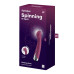 Вібратор з ротацією Satisfyer Spinning G-Spot 1 Red, плоский майданчик для стимуляції точки G - Фото №8