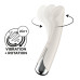 Вибратор с ротацией Satisfyer Spinning G-Spot 1 Beige, плоская площадка для стимуляции точки G - Фото №1