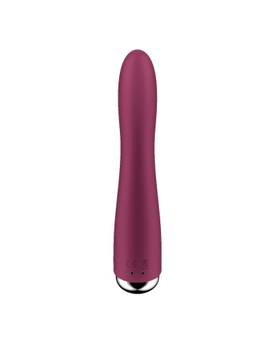 Вібратор точки G з обертанням Satisfyer Spinning Vibe 1 Red, 2 мотори - Фото №4
