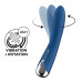 Вібратор точки G з обертанням Satisfyer Spinning Vibe 1 Blue, 2 мотори - Фото №1