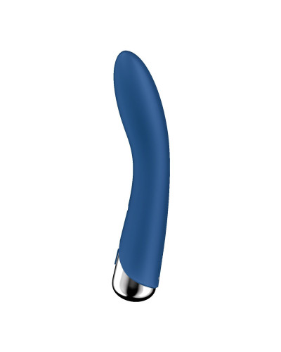 Вібратор точки G з обертанням Satisfyer Spinning Vibe 1 Blue, 2 мотори - Фото №3