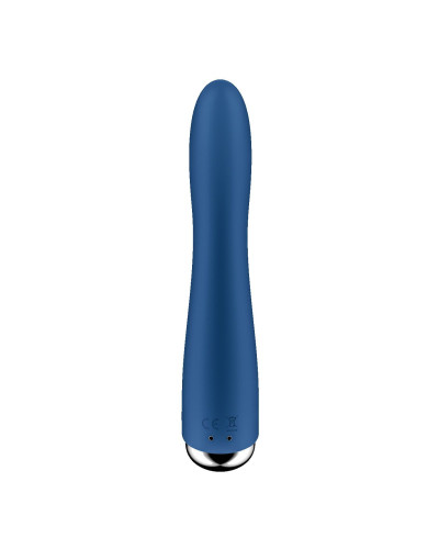 Вібратор точки G з обертанням Satisfyer Spinning Vibe 1 Blue, 2 мотори - Фото №4