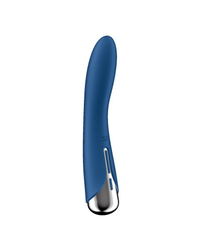 Вібратор точки G з обертанням Satisfyer Spinning Vibe 1 Blue, 2 мотори - Фото №5