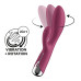 Вібратор-кролик з ротацією Satisfyer Spinning Rabbit 1 Red, 3 мотори - Фото №1