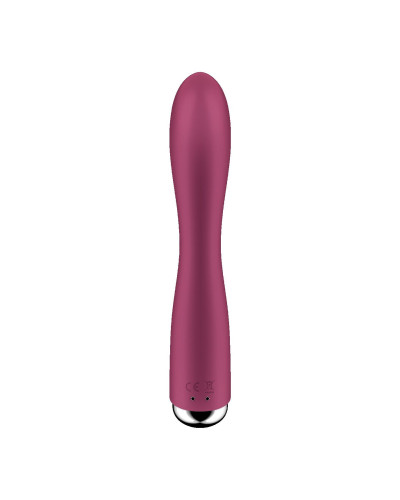 Вібратор-кролик з ротацією Satisfyer Spinning Rabbit 1 Red, 3 мотори - Фото №4