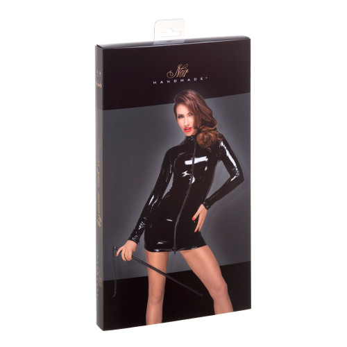 Сукня з мокрим ефектом Noir Handmade F187 PVC mini dress, XXL