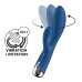 Вібратор-кролик з ротацією Satisfyer Spinning Rabbit 1 Blue, 3 мотори - Фото №1