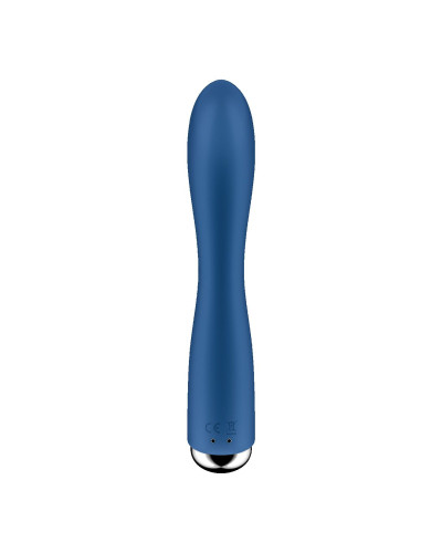Вібратор-кролик з ротацією Satisfyer Spinning Rabbit 1 Blue, 3 мотори - Фото №4