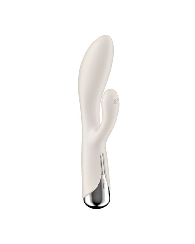 Вибратор-кролик с ротацией Satisfyer Spinning Rabbit 1 Beige, 3 мотора - Фото №5