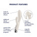 Вибратор-кролик с ротацией Satisfyer Spinning Rabbit 1 Beige, 3 мотора - Фото №7
