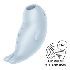 Вакуумный клиторальный стимулятор с вибрацией Satisfyer Seal You Soon, 2 независимых мотора