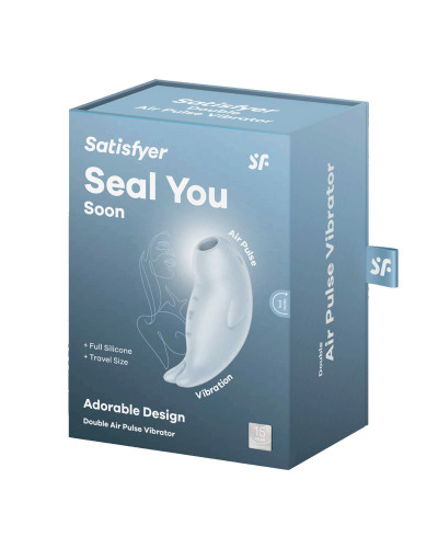 Вакуумний кліторальний стимулятор з вібрацією Satisfyer Seal You Soon, 2 незалежні мотори - Фото №7