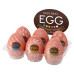 Набір мастурбаторів-яєць Tenga Egg Hard Boilded II Pack (6 яєць), щільний TPE, опукла текстура - Фото №1