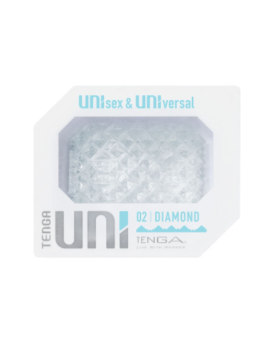 Стимулятор для ерогенних зон Tenga UNI Diamond - Фото №1