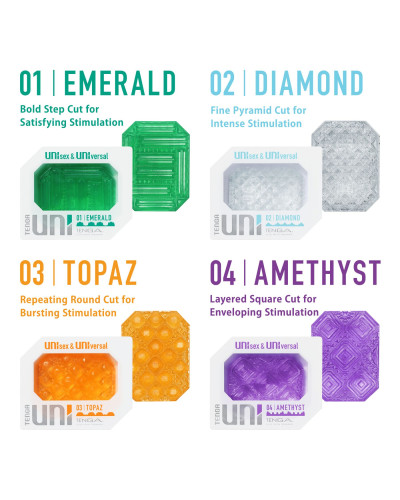 Стимулятор для ерогенних зон Tenga UNI Amethyst - Фото №5