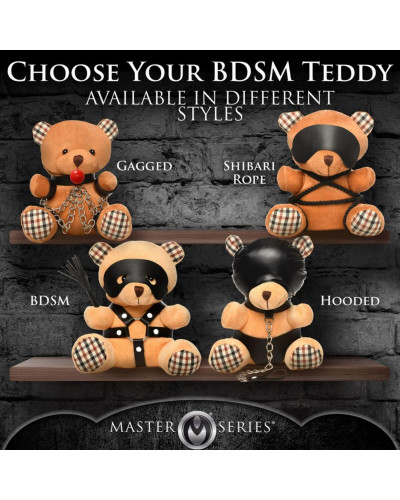 Іграшка плюшевий ведмідь HOODED Teddy Bear Plush, 23x16x12см - Фото №5