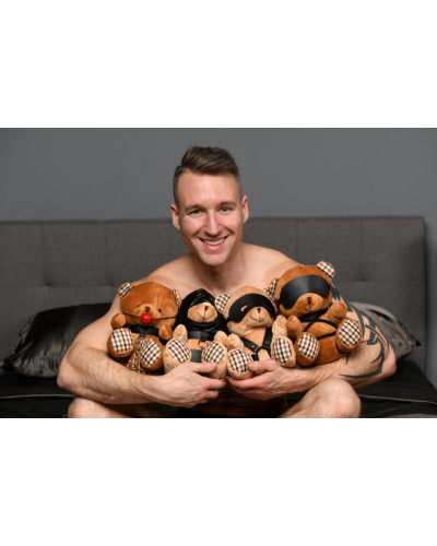 Іграшка плюшевий ведмідь HOODED Teddy Bear Plush, 23x16x12см - Фото №7