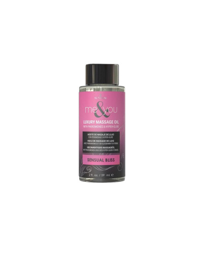 Масажна олія Sensuva Me&You - Sensual Bliss (Pink Grapefruit & Vanilla Bean) 59 мл - Фото №1