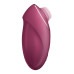 Вібростимулятор-пульсатор Satisfyer Tap & Climax 1 Red, ефект постукування пальцем, 2 мотори - Фото №2