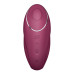 Вібростимулятор-пульсатор Satisfyer Tap & Climax 1 Red, ефект постукування пальцем, 2 мотори - Фото №3