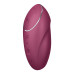 Вібростимулятор-пульсатор Satisfyer Tap & Climax 1 Red, ефект постукування пальцем, 2 мотори - Фото №4