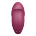 Вібростимулятор-пульсатор Satisfyer Tap & Climax 1 Red, ефект постукування пальцем, 2 мотори - Фото №6