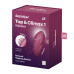 Вібростимулятор-пульсатор Satisfyer Tap & Climax 1 Red, ефект постукування пальцем, 2 мотори - Фото №8