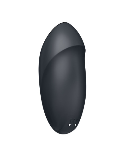 Вибростимулятор-пульсатор Satisfyer Tap & Climax 1 Grey, эффект постукивания пальцем, 2 мотора - Фото №5