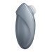Вибростимулятор-пульсатор Satisfyer Tap & Climax 1 Bluegrey, эффект постукивания пальцем, 2 мотора - Фото №2