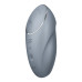 Вибростимулятор-пульсатор Satisfyer Tap & Climax 1 Bluegrey, эффект постукивания пальцем, 2 мотора - Фото №4