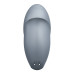 Вибростимулятор-пульсатор Satisfyer Tap & Climax 1 Bluegrey, эффект постукивания пальцем, 2 мотора - Фото №6