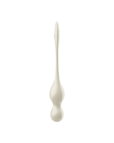 Вагинальные смарт-шарики с вибрацией Satisfyer Love Birds 1 Connect App White, 78 г - Фото №2