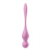 Вагинальные смарт-шарики с вибрацией Satisfyer Love Birds 1 Connect App Pink, 78 г - Фото №4