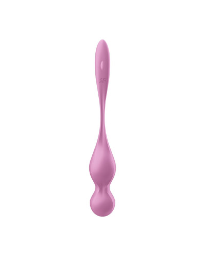 Вагинальные смарт-шарики с вибрацией Satisfyer Love Birds 1 Connect App Pink, 78 г - Фото №5