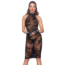 Платье Noir Handmade F240 Midi tulle dress with velvet straps, M