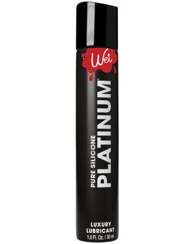 Лубрикант на силіконовій основі Wet Pure Silicone Platinum (30 мл) - Фото №1