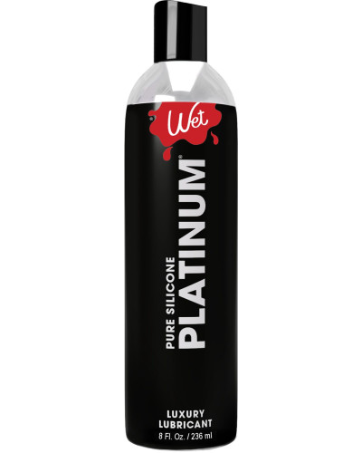 Лубрикант на силиконовой основе Wet Pure Silicone Platinum (236 мл) - Фото №1