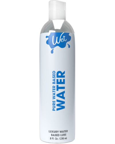 Лубрикант на водной основе Wet Pure Water Based (236 мл) - Фото №1