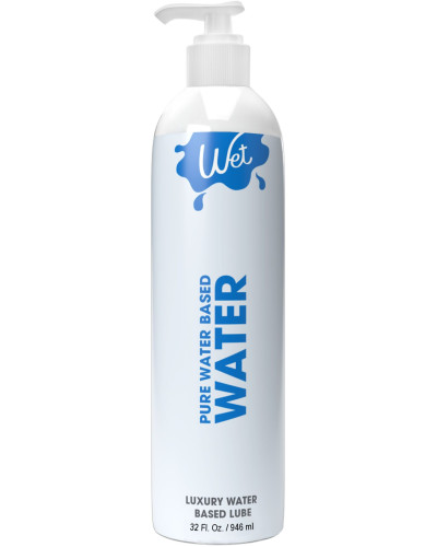 Лубрикант на водной основе Wet Pure Water Based (946 мл) - Фото №1