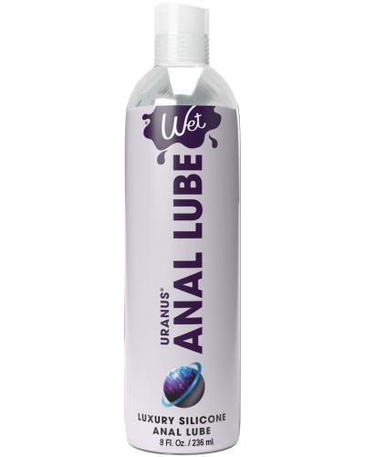 Анальний лубрикант на силіконовій основі Wet Uranus Anal Lube, густий, без кольору та запаху (236мл) - Фото №1