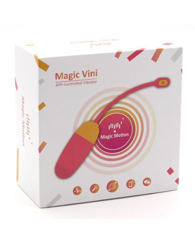 Смарт-віброяйце Magic Motion Vini Orange, керування зі смартфона (м'ята упаковка!!!) - Фото №3