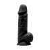 Фаллоимитатор SilexD Norman Black (MODEL 4 size 8.5in), двухслойный, силикон+Silexpan, диаметр 5см - Фото №1